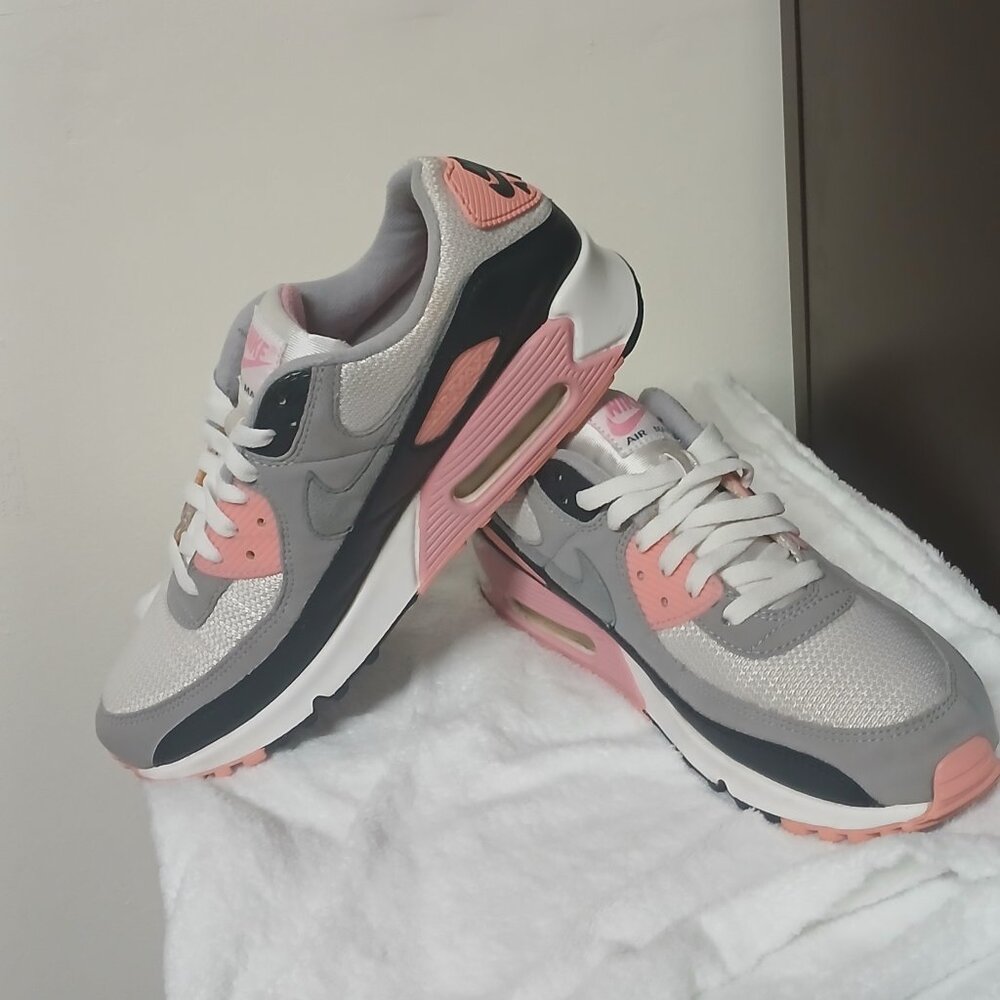 Women's Pink and Gray Sneakers
